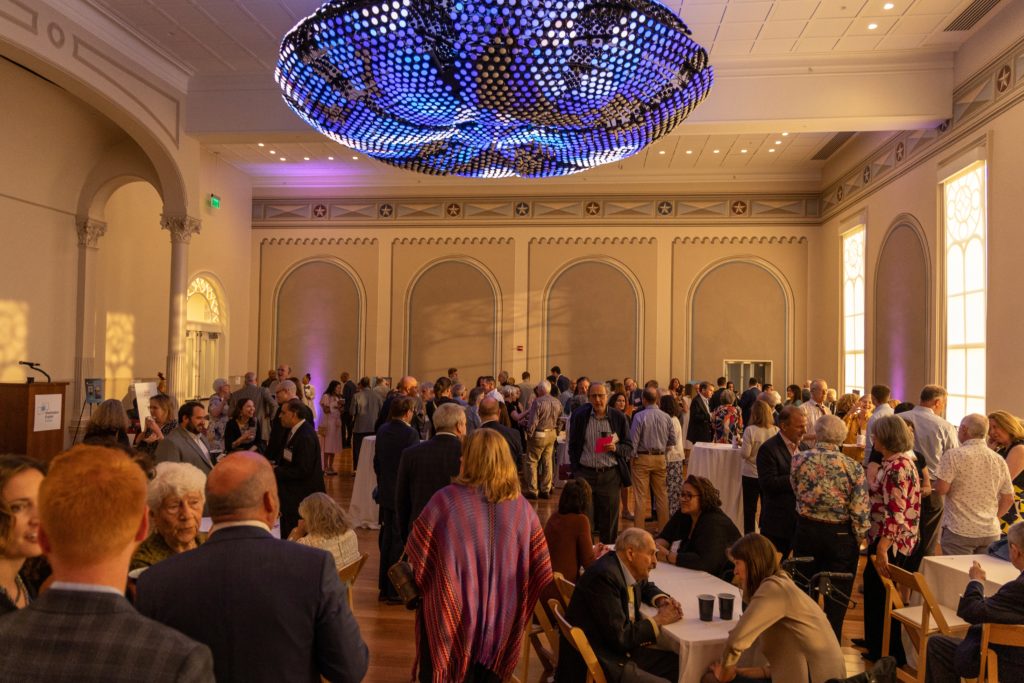 Crowd of people at WEC's 2025 annual Spring Event